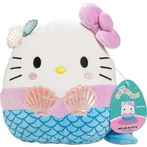 Hello Kitty Mermaid Sanrio Plush Soft  and Squishy Stuffed Animal and Kelly toy